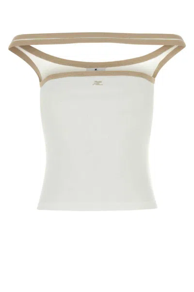 Courrèges Maglia-s Nd Courreges Female In White
