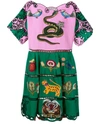 GUCCI Animal Embroidered Dress