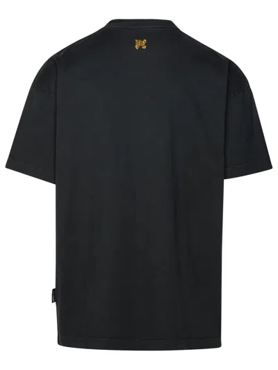 Palm Angels "burning Monogram T In Black