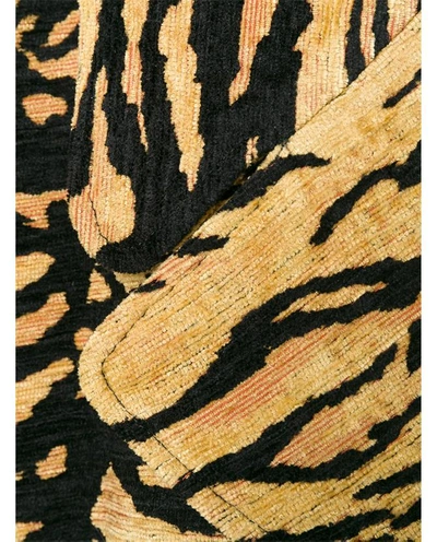 Shop Adam Lippes Tiger Jacquard Oversized Jacket