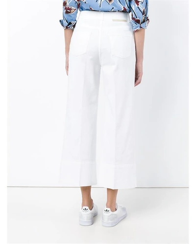 Shop Stella Mccartney High Waist Denim Culottes