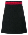 GUCCI Tweed A-line Mini Skirt