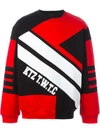 KTZ logo print sweatshirt,HANDWASH