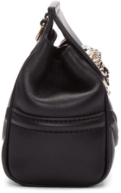 Shop Versace Black Small Medusa Bag