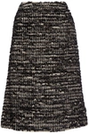 SIMONE ROCHA Metallic tweed midi skirt