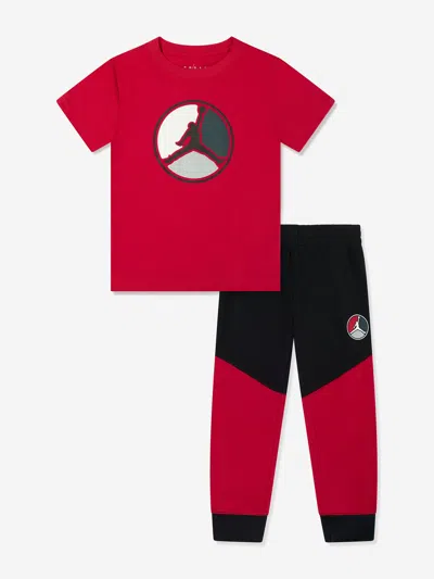 Jordan Jumpman-print Tracksuit Set In Black