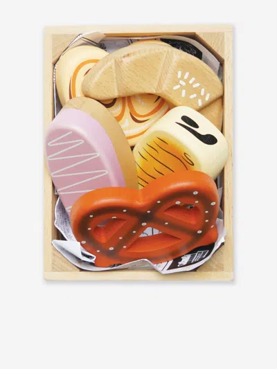 Le Toy Van Bakery & Patisserie Wooden Market Crate-6 Piece ( W:160 D:118 H:60mm One Size Multicolour In Multicoloured