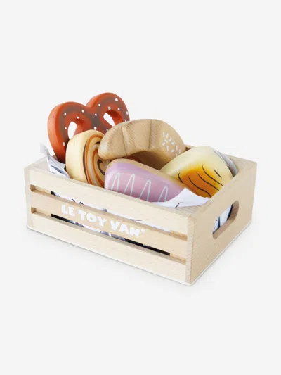 Le Toy Van Bakery & Patisserie Wooden Market Crate-6 Piece ( W:160 D:118 H:60mm One Size Multicolour In Multicoloured