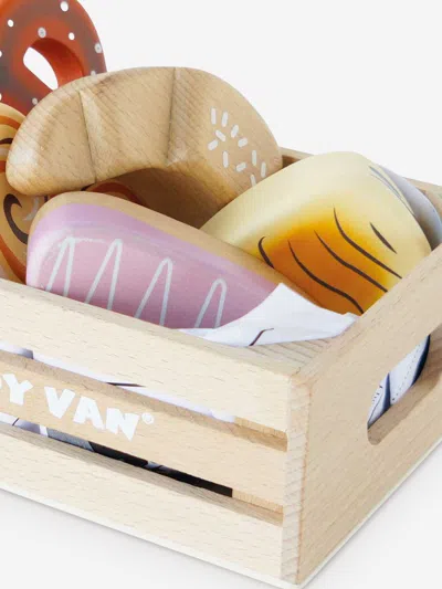 Le Toy Van Bakery & Patisserie Wooden Market Crate-6 Piece ( W:160 D:118 H:60mm One Size Multicolour In Multicoloured