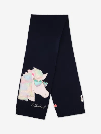 Billieblush Girls Pegasus Scarf In Blue