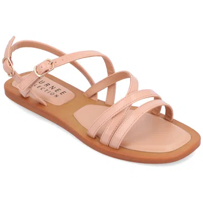 Journee Collection Women's Tru Comfort Foam Ennid Sandals In Gold