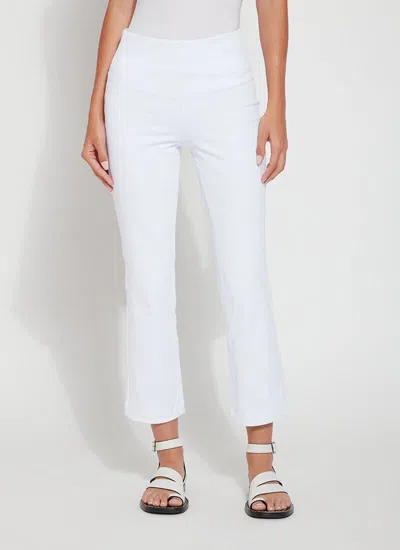 Lyssé Lysse Ankle Denim Baby Bootcut In White