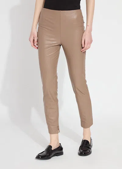 Lyssé Toothpick Skinny Pants In Taupe In Grey