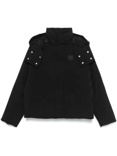 Shop Maison Kitsuné Maison Kitsune' Women's Coats In Black