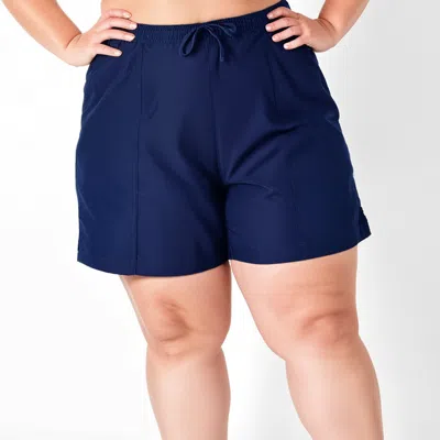 CALYPSA WOMEN'S PLUS 7" BOARD SHORTS 