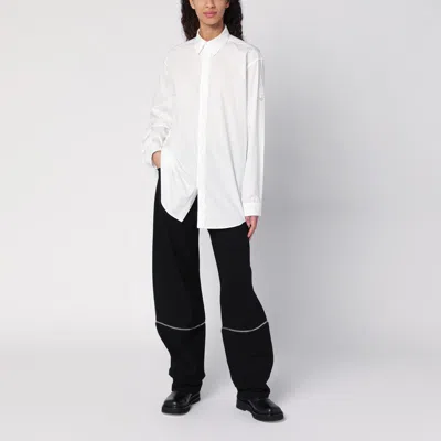 Moncler X Willow Smith White Cotton Shirt In White