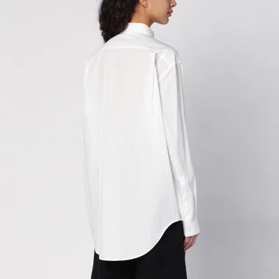 Moncler X Willow Smith White Cotton Shirt In White