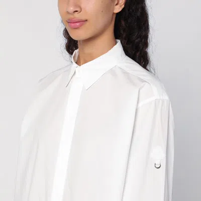 Moncler X Willow Smith White Cotton Shirt In White