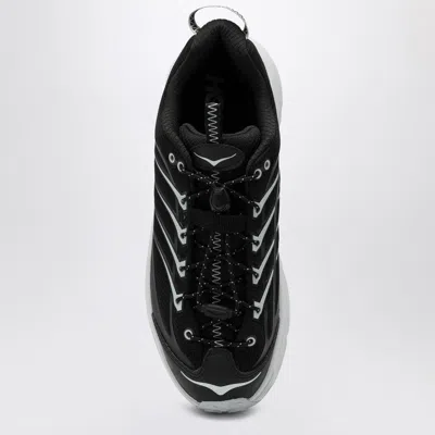 Hoka Black/cosmic Grey Mafate Three2 Sneakers In Black