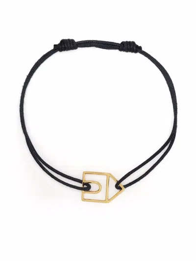 Alíta Alita Casita Pura Cord Bracelet Accessories In Black