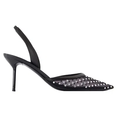 PARIS TEXAS LIDIA SLINGBACK 70 PUMPS - PARIS TEXAS - SYNTHETIC - BLACK 