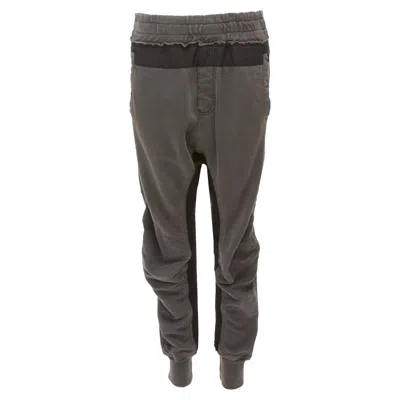 Haider Ackermann Perth Washed Cotton Darted Back Jogger Pants In Grey