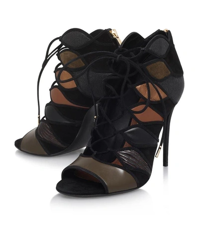 Shop Ferragamo Felicity Lace-up Heels