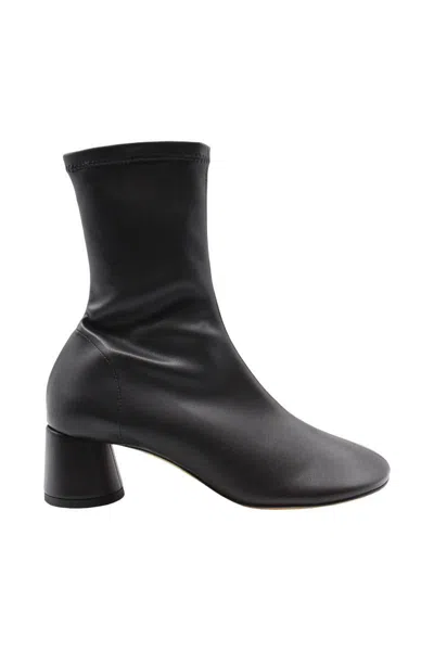 Proenza Schouler Glove Leather Ankle Boots In Black