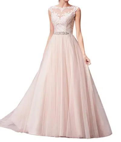 Rebecca Ingram Carrie Wedding Dress In Ivory/nude In Multi ModeSens