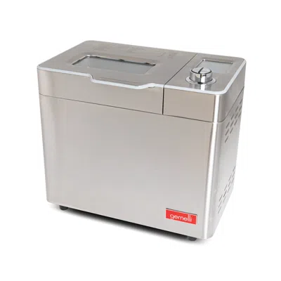 Gemelli Home Gemelli 2lb Artisan Bread Maker, Stainless Steel W/ Digital Display
