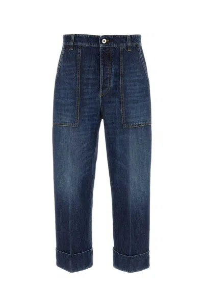 Bottega Veneta Cargo Jeans Clothing In Blue
