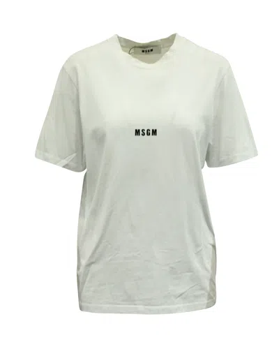 Msgm Topwear In White