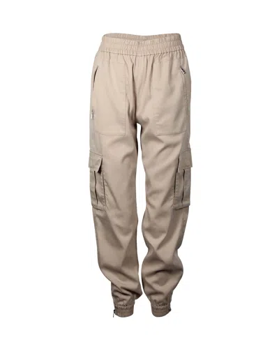 Polo Ralph Lauren Cargo Pants In Beige Lyocell In Beige