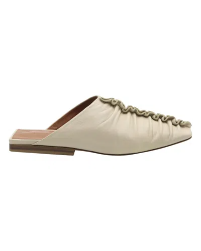 Rejina Pyo George Mule In Ivory Leather In White