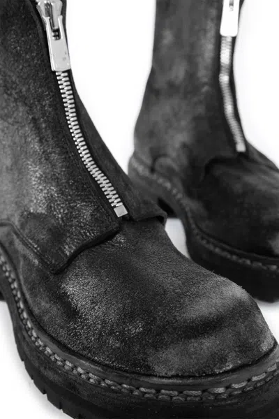 Guidi Man Black Boots In Black