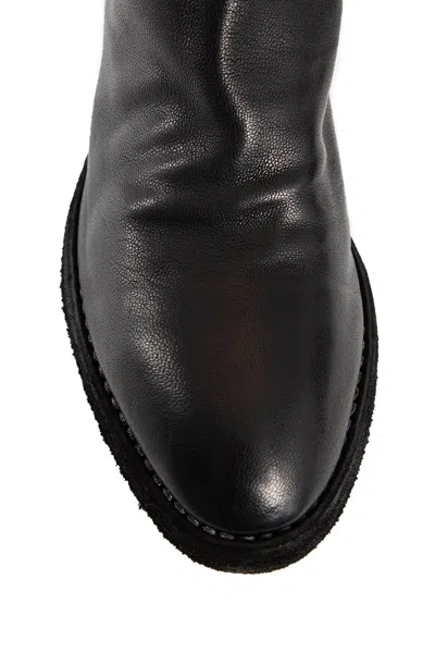 Guidi Woman Black Boots In Black