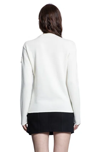 Moncler Genius 6 Moncler X Willow Smith - Crew-neck Wool Sweater In White