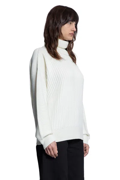 Moncler Genius Maglione A Collo Alto In Collaborazione Con Willow Smith In White