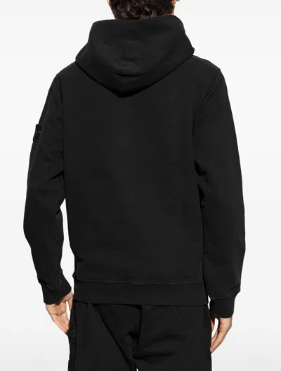 Stone Island Sweaters In Black