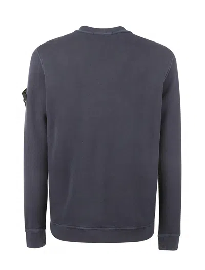 Stone Island Cotton Sweatshirt In Gray