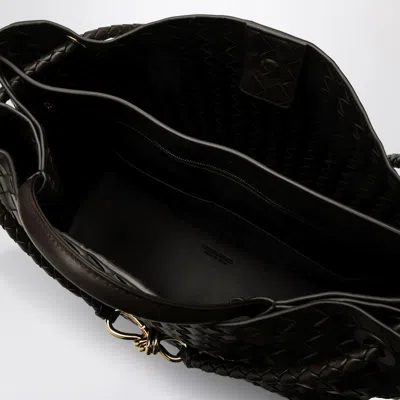 Bottega Veneta Andiamo Large Fondant-coloured Bag In Brown