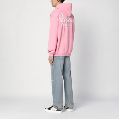 Represent Owners Club Logo Hooded Sweatshirt In Pink