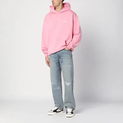 Represent Owners Club Logo Hooded Sweatshirt In Pink