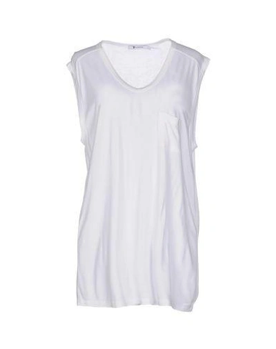 Alexander Wang T T-shirts In White