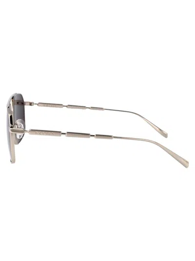 Alexander Mcqueen Am0478s Sunglasses In Silver-silver-grey