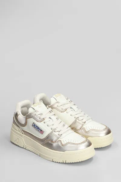 Autry Lace-up Low-cut Casual Shoes In White