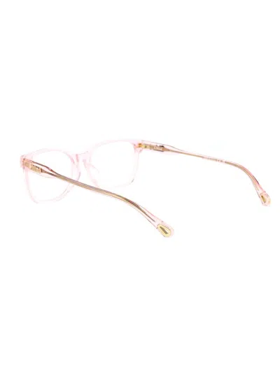 Chloé Ch0276oa Glasses In Pink-pink-transparent