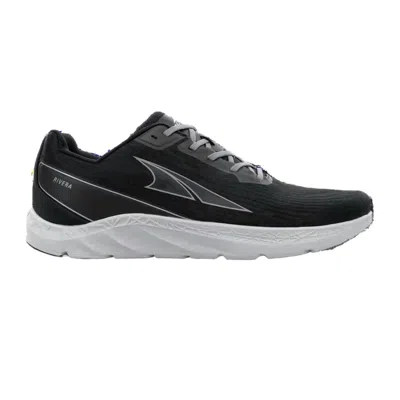 Altra Men's Rivera Running Shoe - D/medium Width In Black/gray In Multi