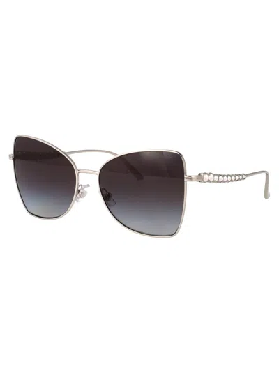 Jimmy Choo 0jc4010b Sunglasses In Silver
