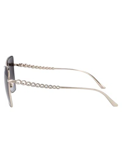 Jimmy Choo 0jc4010b Sunglasses In Silver